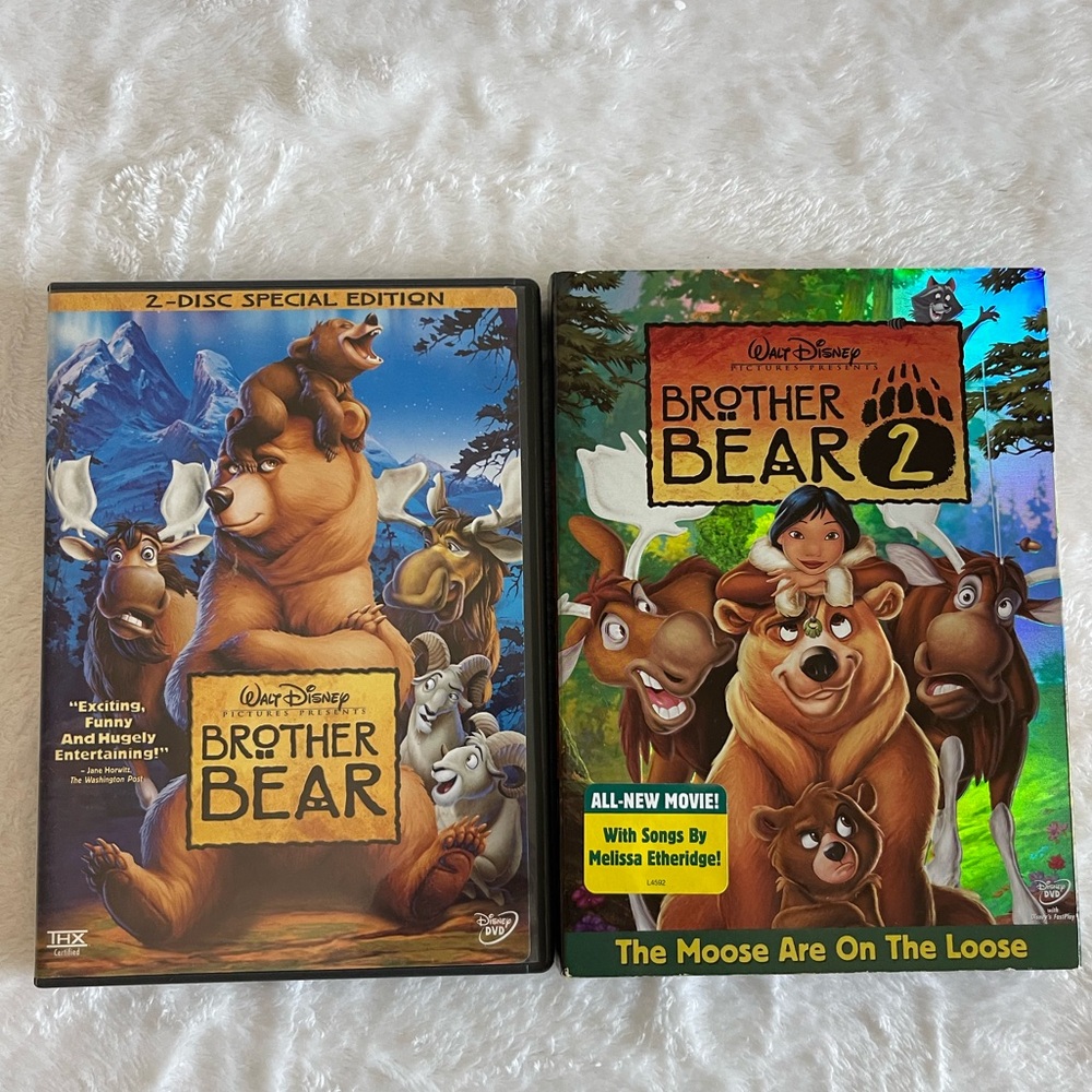 Disney brother bear and Brother Bear 2